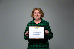 Photography Classes Certificate