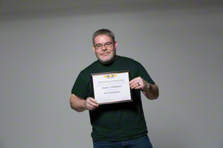 Photography Classes Certificate